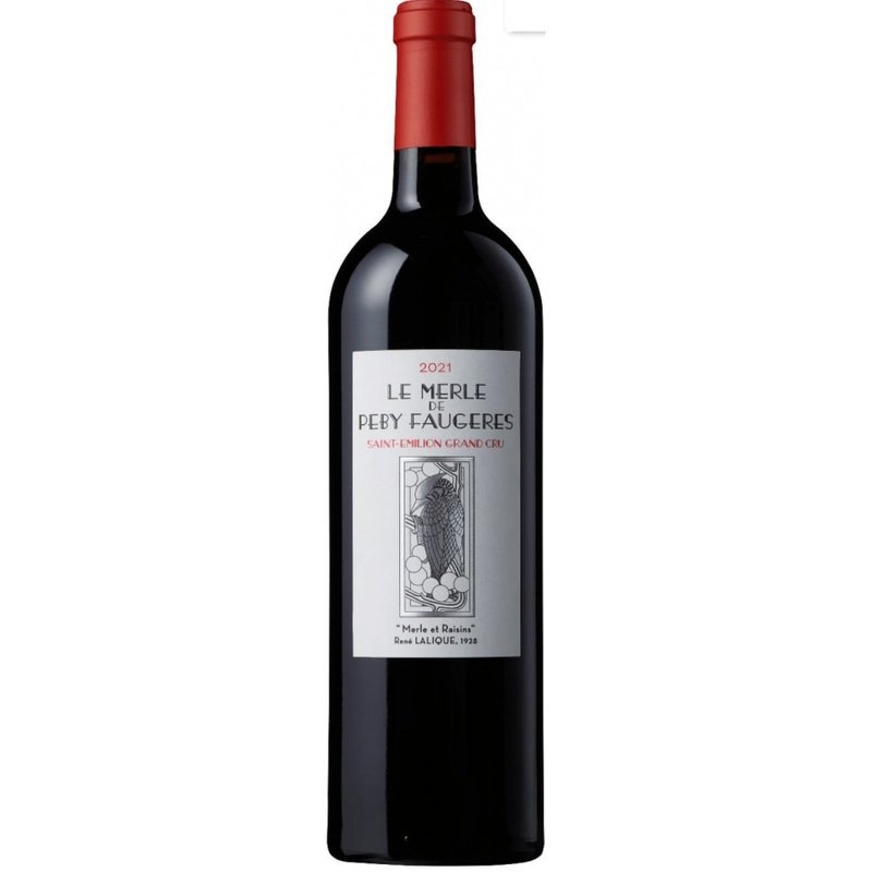 Le Merle de Péby Faugères - Saint-Émilion Grand Cru - Red - 2018