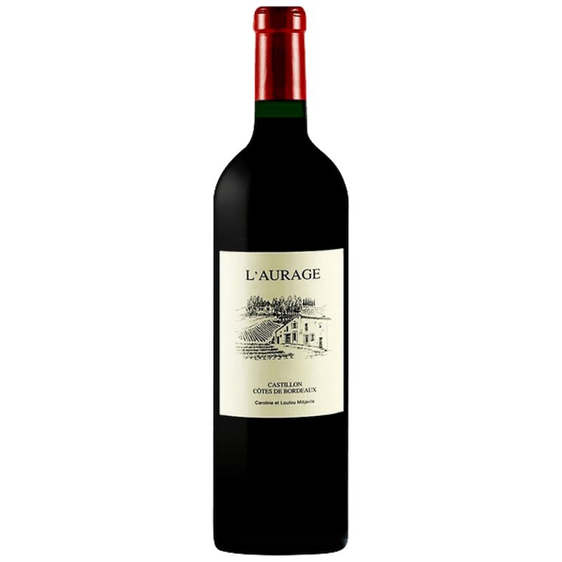Domaine De L'Aurage - Castillon-Cotes De Bordeaux - Red - 2021 1500 Ml